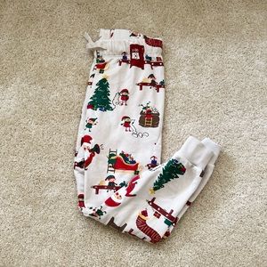 Christmas pants.